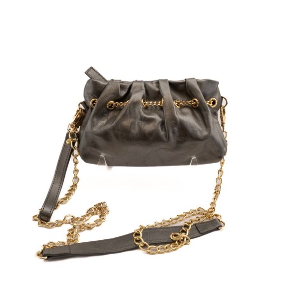 Robert Dice Gray Shoulder or Crossbody Bag - Picture 4 of 6